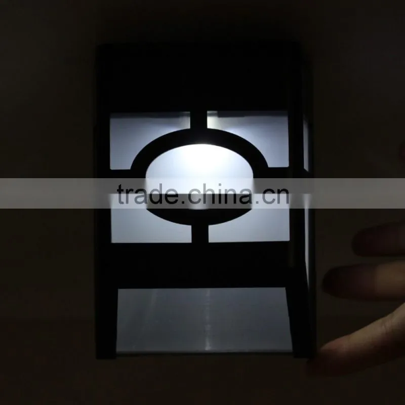 Garden solar powered sensor led lighting