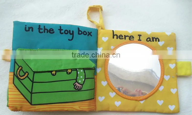 Hot Intelligence Development Cloth Cognize Hide and Seek Book Educational Toys For Kids Babys