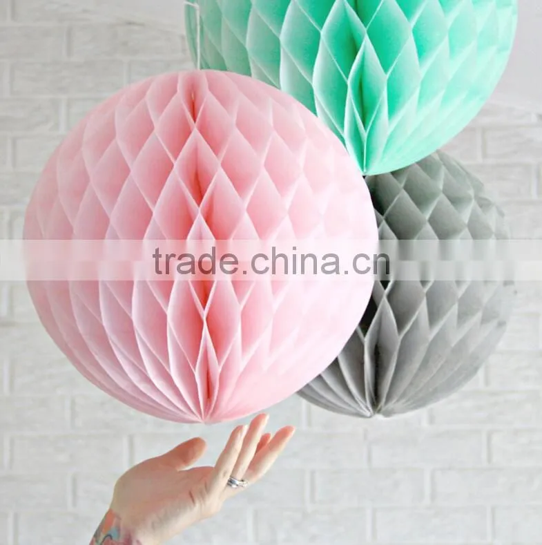 Party Decoration 10 Inch Paper Craft Honeycomb Ball wholesale