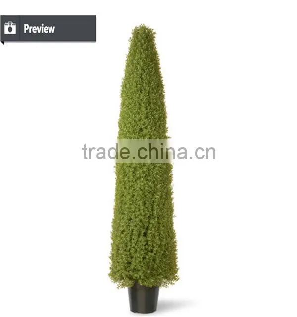 Artificial national topiary figure ornaments boxwood tree plant in pot