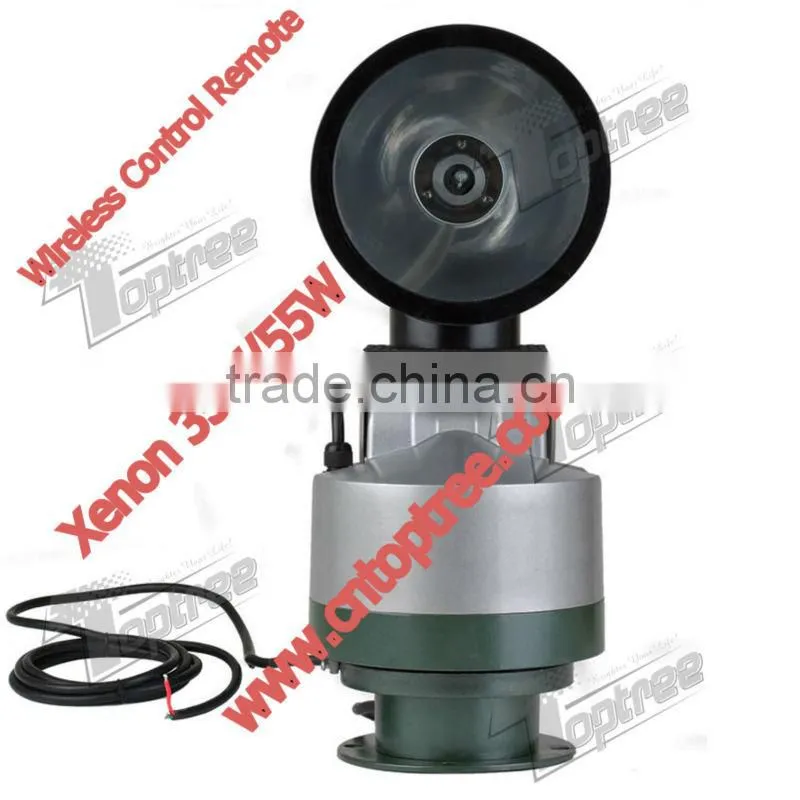 Round HID Wireless Remote Control Xenon Search Light lamp