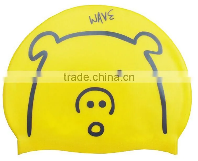 Summer popular soft healthy silicone swim cap.silicone swim cap