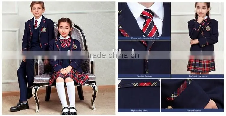 factory wholesale price school-uniform sample school uniform