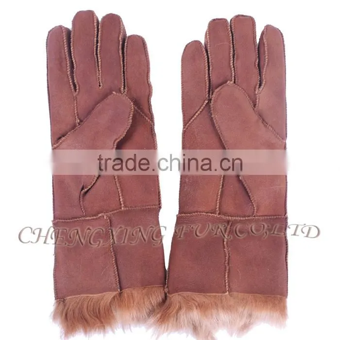 CX-A-59C Finger Protectors Real Sheep Leather Gloves Wholesale