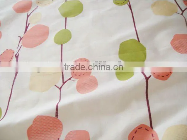 100% cotton reactive printed bedding fabric