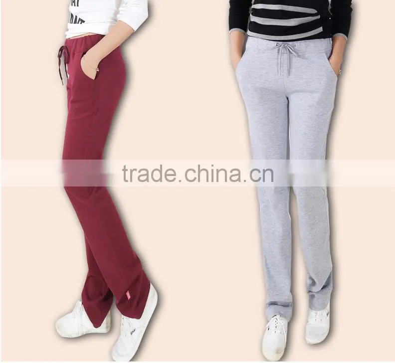 fleece pants,sports long pants,girl in sports pants