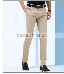 Wholesale New Pattern Slim Fit Khaki Pants For Man