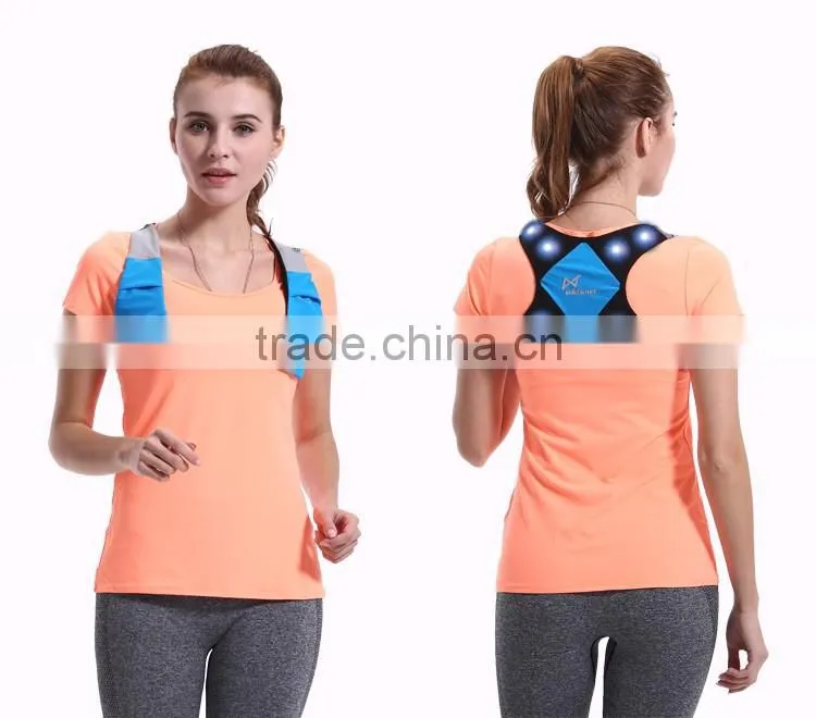 Wildsaver LED flashing night jogging suit men