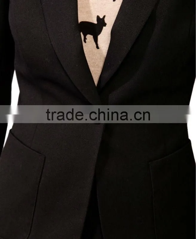 Micro-Ribbed Blazer