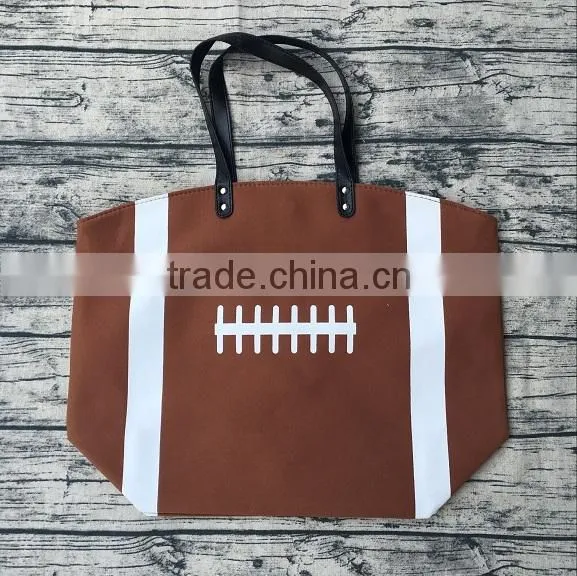 2017 canvas cheap travel personalized tote bag with leather handles