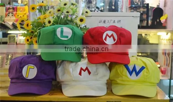 Wholesale Super Mario Cap, Super Mario Brother Baseball cap High Quality