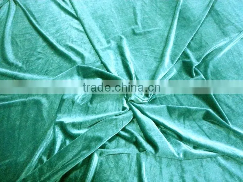 four way stretch korean velvet fabric