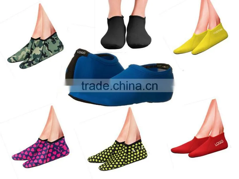 Neoprene Sand Socks Beach Waterproof Socks for Diving Snorkeling Swimming or Room Shoes -AMY623