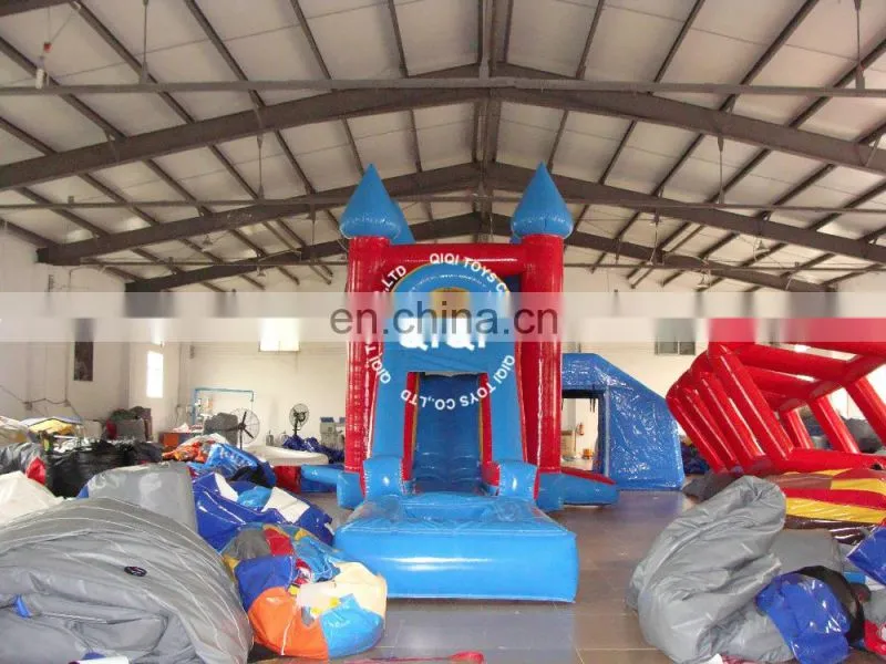 Sports & Entertainment Inflatable Jumping Castle with Slide and Pool