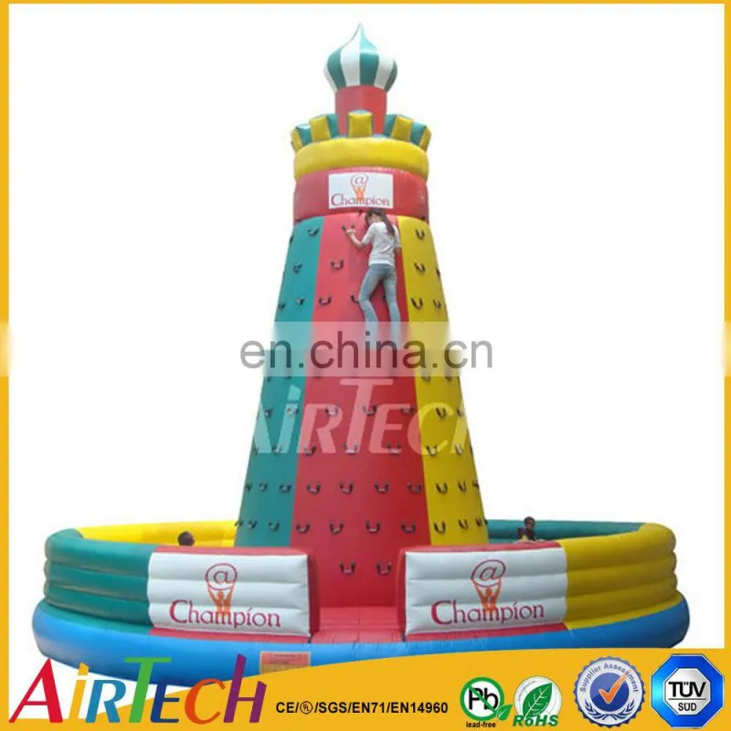 Safety climbing walls inflatable for sale