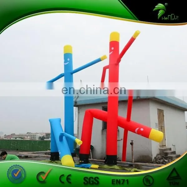Colorful Single Leg Inflatable Sky Dancer Air Tube Man For Promotion Activity