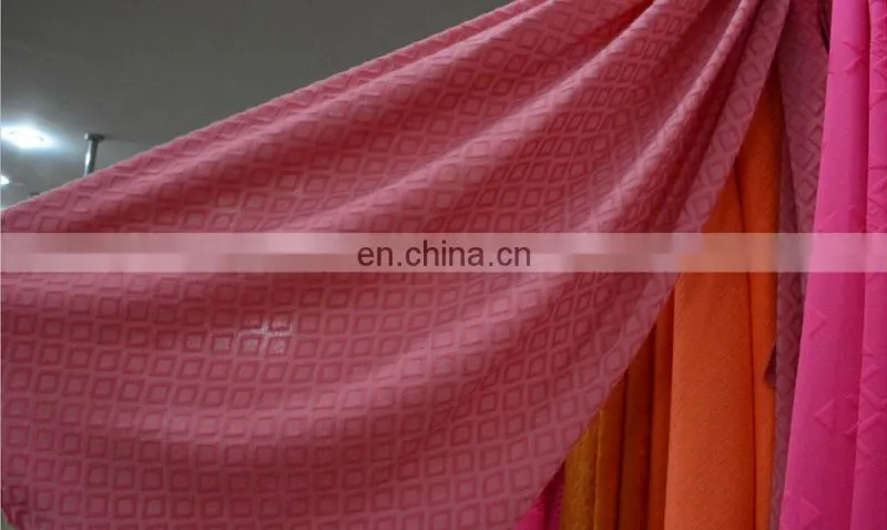 square jacquard knit jersey fabric