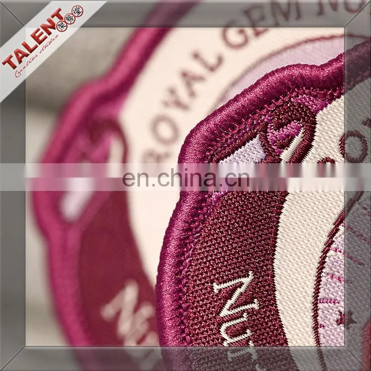 High quality custom woven scout badge From China supplier