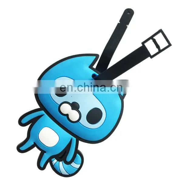 Hot sale Soft PVC luggage tag facotry