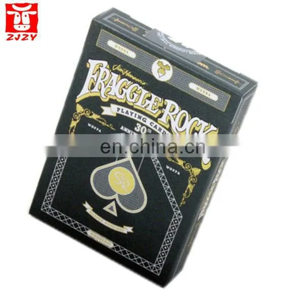 custome plastic coated playing card