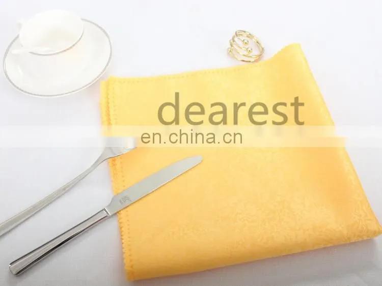 hot sale jaquard Napkins for wedding hotel