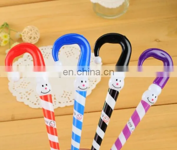 candy cane snowman pen