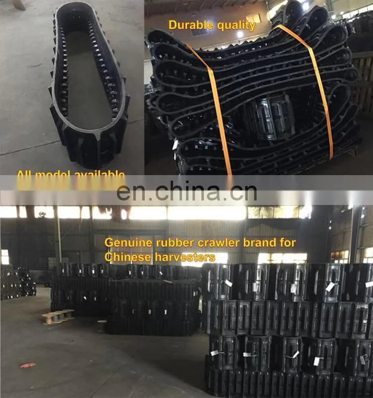 500*90*51 Combine Rubber Crawler Tractor Mounted Harvester