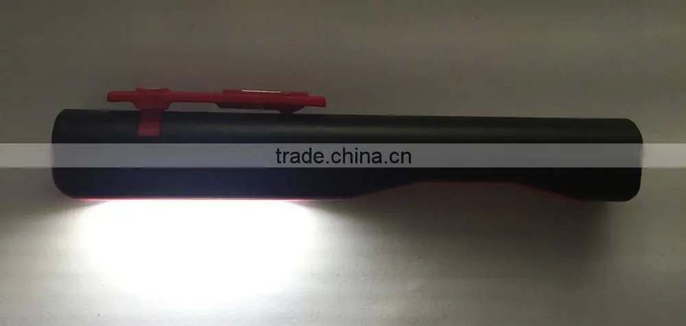 Portable1W+3W COB clip pen light with magnetic base