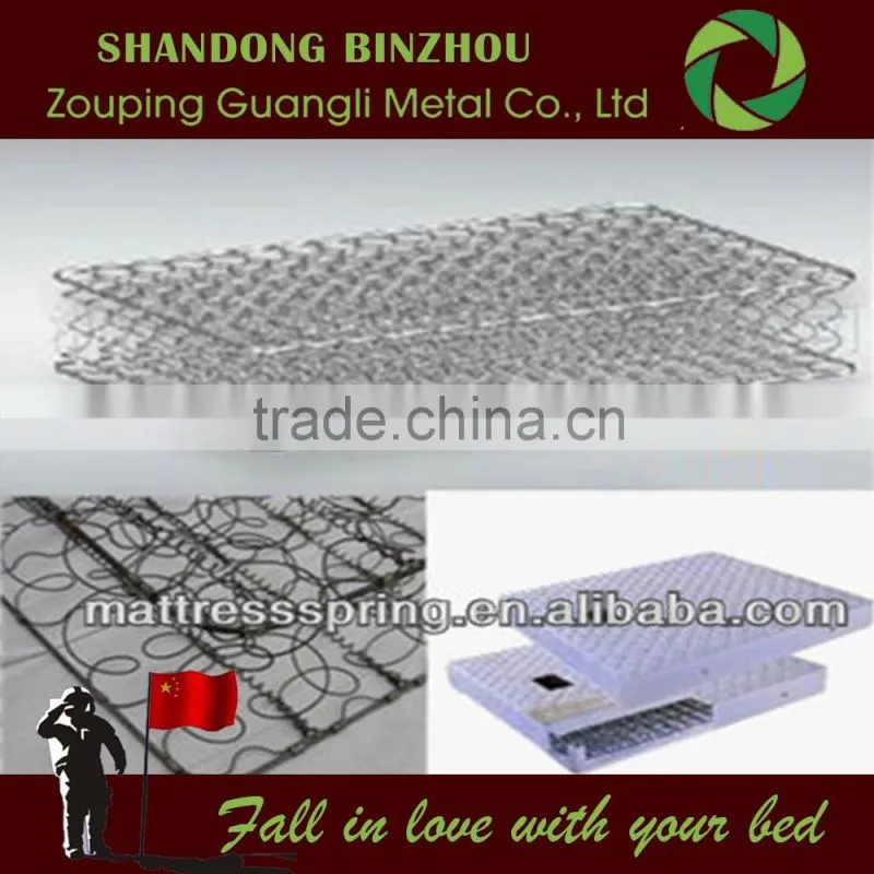 Compressing or vacuum packing sleep well bonnell spring mattress for bed