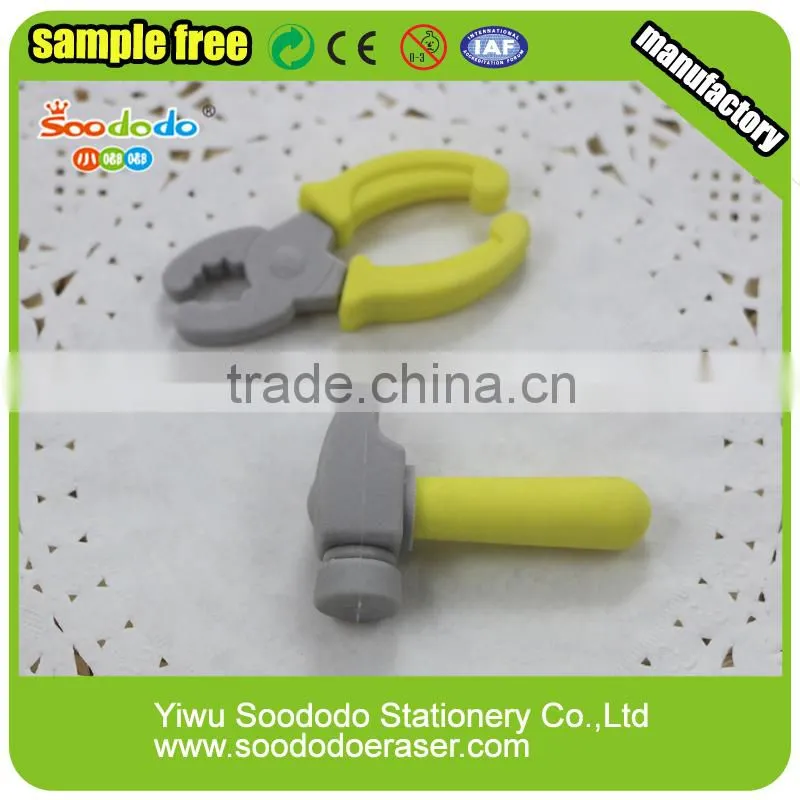 pig animal rubber eraser