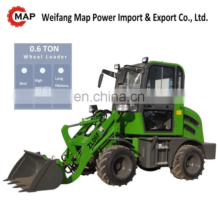 ZL06F Front End wheel loader Small Wheel Loader mini loader zl06