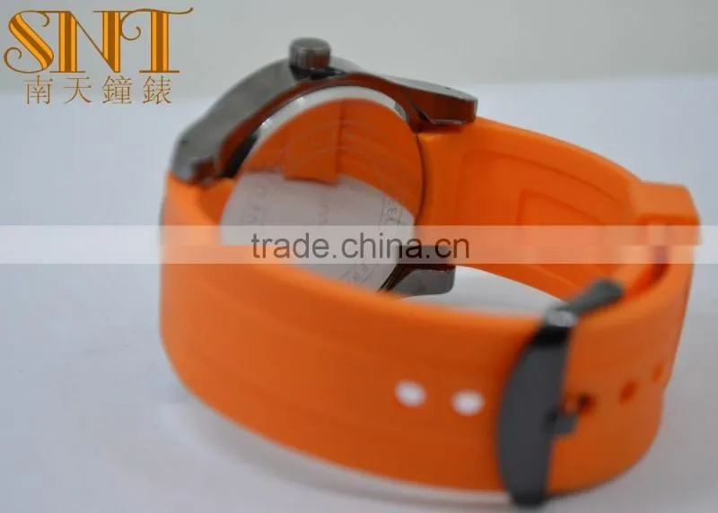 Promotion quartz watch with plastic strap