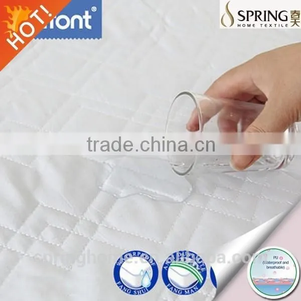 Cotton Waterproof Mattress Protector - Vinyl Free