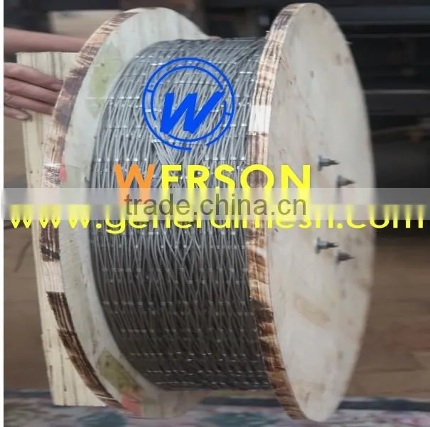 architectural facade rope mesh,architectural rope mesh ,stainless steel cable mesh | generalmesh
