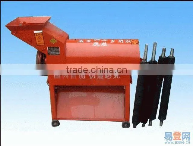 domestic corn peeling and threshing machine
