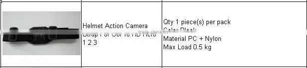 hot sale Waterproof chest harness for gopro and other gopro accessories
