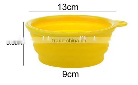 2014 newest silicone personalized dog bowl
