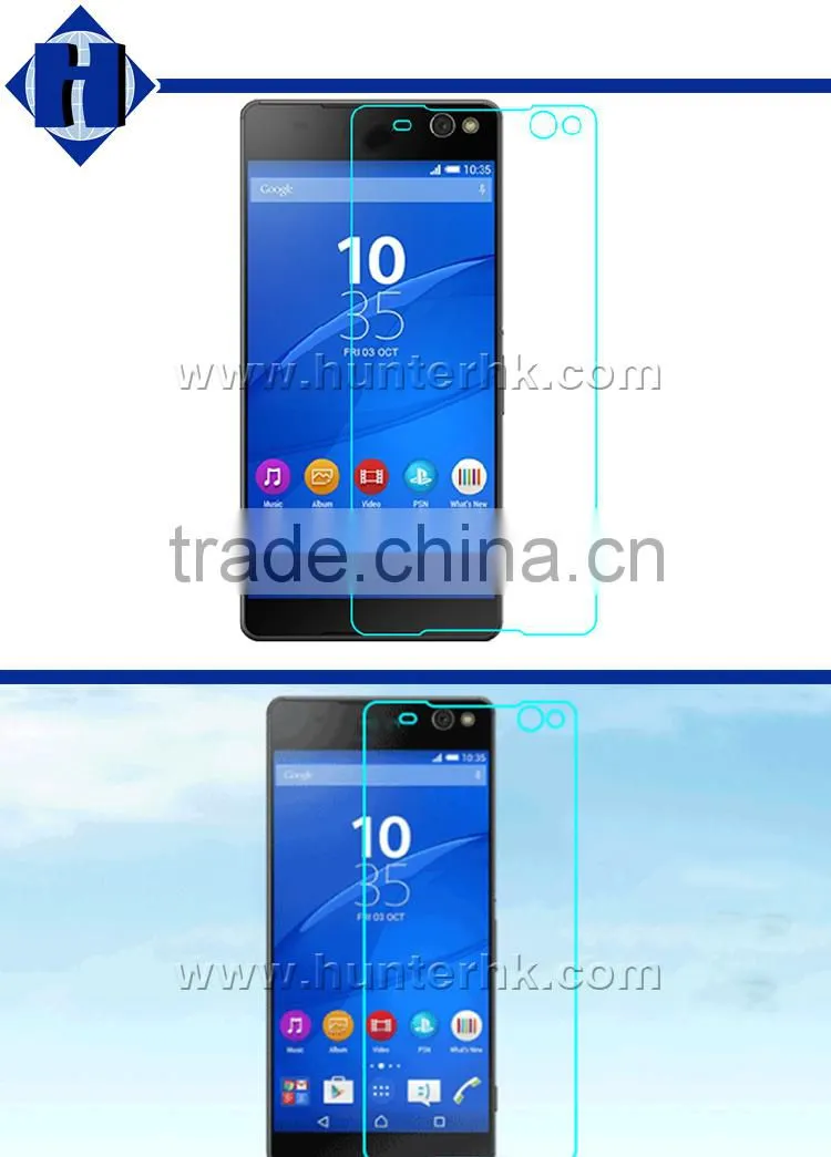 Hot Sale Tempered Glass Screen Protector For Sony C5