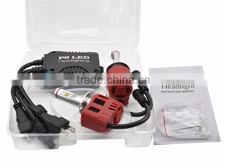 B-deals car accessories P6 led headlight bulb 4500lm H7 led headlight kit