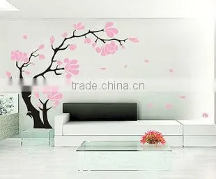 beautiful sakura living room wall sticker home