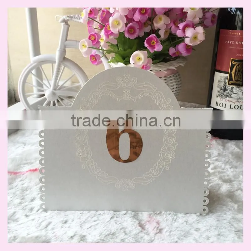 number card Wedding Decoration Place Card Holder ZK-92