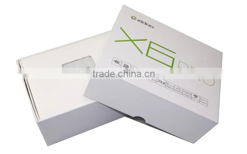 Vensmile Zidoo X6 Pro Android 5.1Smart tv box RK3368 Octa Core android tv box Zidoo X6 Pro android 5.1 lollipop octa core smart
