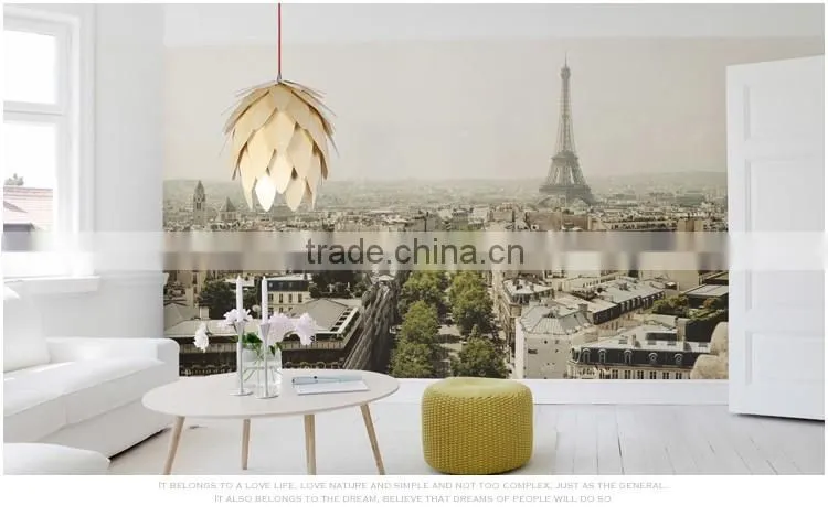 Wooden LED pendant light JK-8005B-29 China Supplier High Quality Indoor Pendant Lamp Wooden Lights