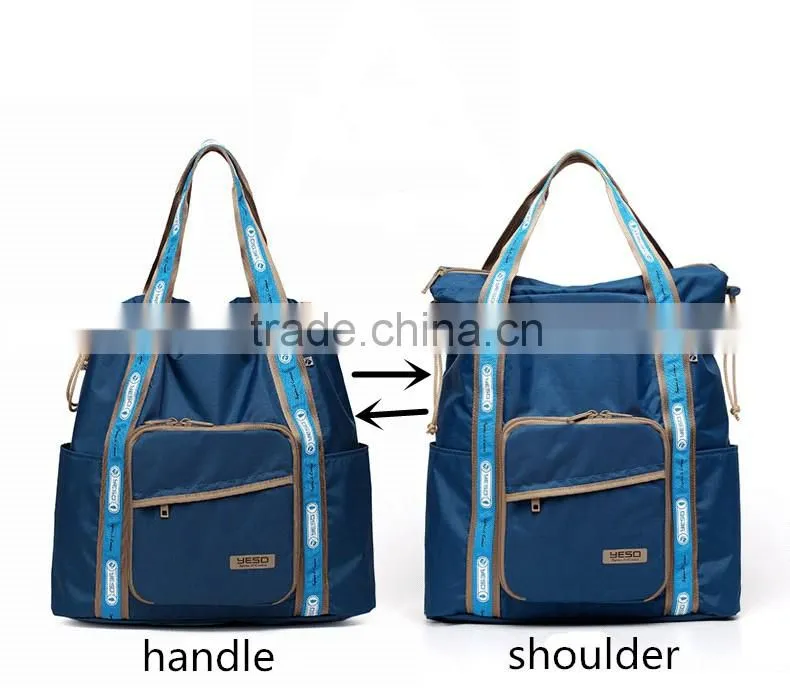 New Design 3 in 1 drawstring backpack bag, foldable backpack