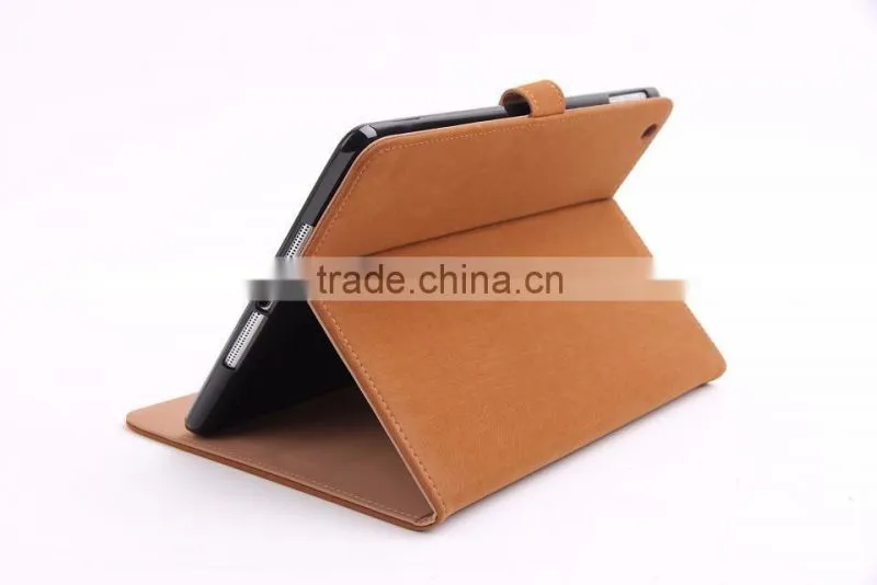 High Quality Sleep Function Leather Case Flip PU Stand Leather Soft TPU Protective With Card Slots Case For iPad Air 5 TB-0317