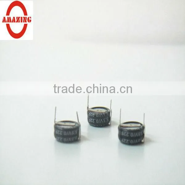 high capacitance farad capacitor 5.5v 0.33f
