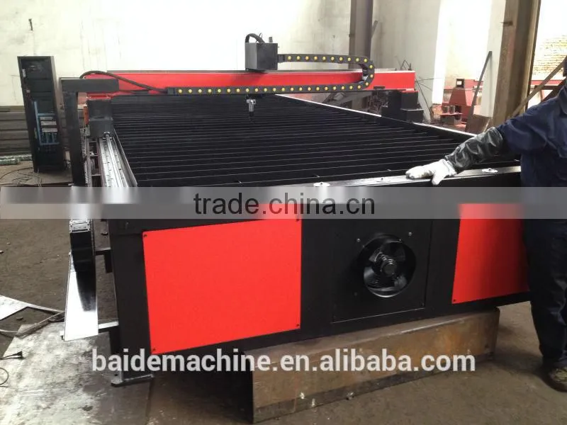 Plasma cutting machine to cut steel plate CNC plasma cutting machine with professinal automatic nesting software