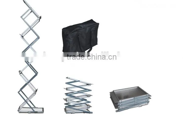 Manufacturer Lightweight and Portable Clear Acrylic Racks Foladble Brochure Holder