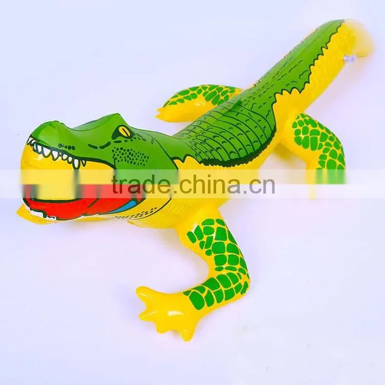 PVC toys inflatable crocodile for kids