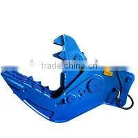 Hydraulic clamshell Excavator grab bucket for discharge rock scrap